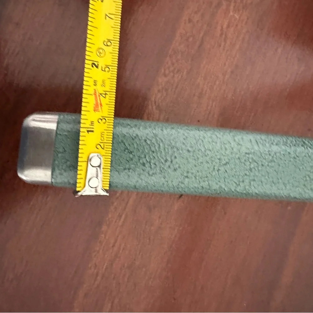 Stanley Hammertone green hip flask EUC - Picture 4 of 7